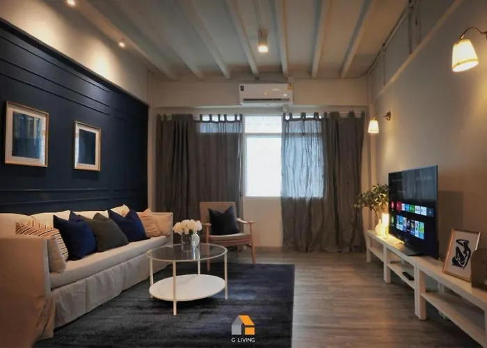 Apartment Baan Sri-kram 550m From Mrt Taopoon *